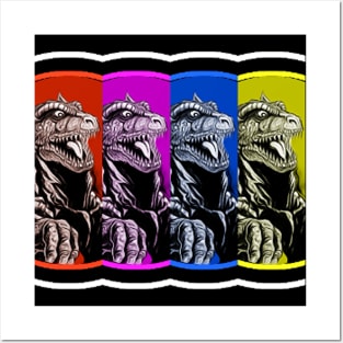 GORGO 4 PANEL Posters and Art